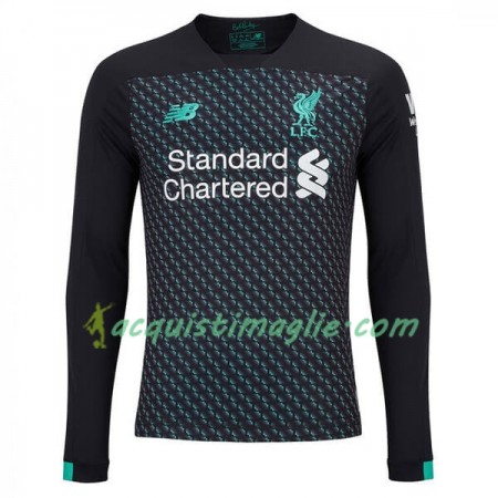 Divisa di Calcio Liverpool Terza 2019/2020 Manica Lunga
